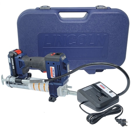 Lincoln Industrial 20V Li-Ion PowerLuber Kit with Single Battery 1882